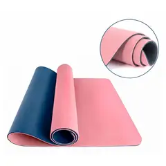 GENERICO - Mat Entrenamiento Piso Yoga Ecológico 6mm Antideslizante Aleatorio