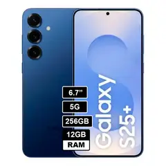 SAMSUNG - Smartphone Galaxy S25 Plus 12GB 256GB Azul Marino.