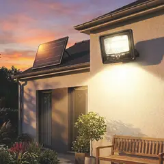 CAFINI - Reflector Solar Led Ccontrol Remoto 200w IP67 -