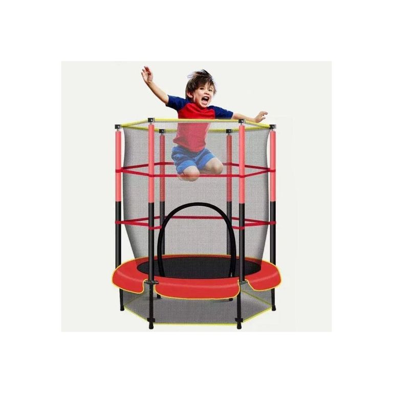TRAMPOLÍN INFANTIL CON RED DE SEGURIDAD