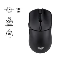 AULA - Mouse Gamer SC580X DPI 10,000 1000 Hz Con Software,  3 modos de conexion