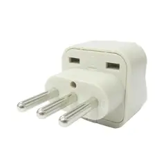 WONPRO - ADAPTADOR UNIVERSAL 10A 250V GRIS