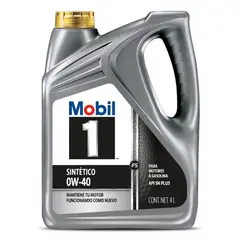 GENERICO - Aceite de Motor Mobil 1™ FS Fórmula para Autos Europeos 0W-40 4LT