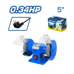 SAFARI - ESMERIL DE BANCO 5 Pulgadas 220V 0.34HP Safari EWBG125