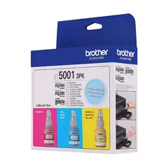 Brother - Botellas de Tinta Original Brother BT5001 3PK InkBenefit Tank