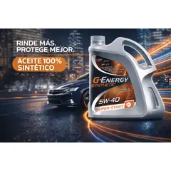 GENERICO - ACEITE G-ENERGY SUPER START 100% SINTETICO 5W-40 Full Sintetico 4L