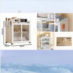 GENERICO - ORGANIZADOR DE PLATOS COLOR BLANCO