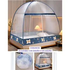 OEM - Mosquitero plegable  antiplagas MEDIDA 150X200 CM