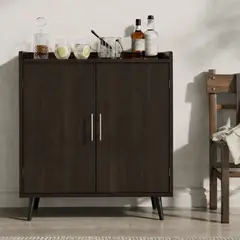 STARHOME - Bar Starhome en melamina Milano Wengue Chocolate