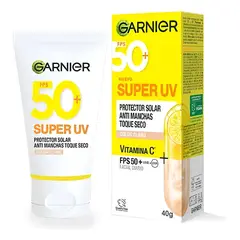 Garnier - Protector Solar Facial Anti Manchas Tono Claro Fps50 Garnier