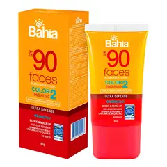 BAHIA - Bloqueador Solar Bahia Faces Tono Medio Color 2 Tubo 60g