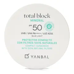 YANBAL - Total Block Protector Solar Compacto Mineral Spf 50 Yanbal