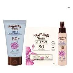 HAWAIIAN TROPIC - Hawaiian Tropic Ozono Mist 96 Lip Balm 4g Ozono Duo Solar