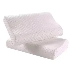 SM - Pack x 2 Almohadas Viscoelastica Memory Pillow Funda Con Cierre