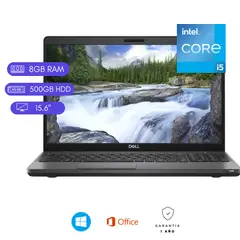 Dell - Laptop reacondicionada dell latitude 5501 core i5 / 9na - 8GB RAM - 500GB HDD - 15.6"