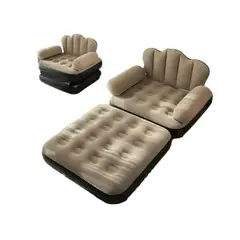 GENERICO - Sillón Cama Inflable 2 en 1 – Cómodo, Práctico y Fácil de Usar
