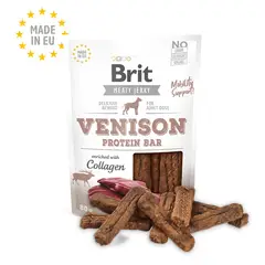 BRIT - Brit Meaty Jerky Snack Venison Protein Bar 80gr - Perros Adultos