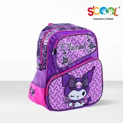 SCOOL - Mochila Para Niña Satin Kuromi Scool
