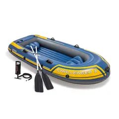 INTEX - Bote Inflable Challenger 3 Personas