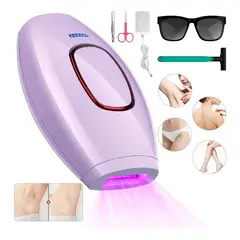 GIOIO - Depiladora Láser Flashes Piel de Diosa Para Cuerpo y Cara