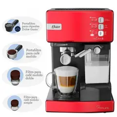 OSTER - Cafetera Expresso Prima Latte BVSTEM6603R