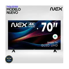 NEX - Televisor QLED 70 4K ULTRA HD ANDROID TV TVQLED70S