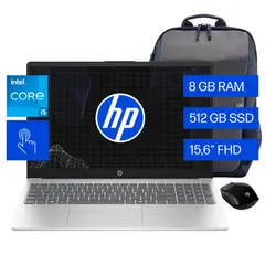 HP - Laptop HP 15-fd0267la Intel Core i5 + Mochila HP + Mouse HP