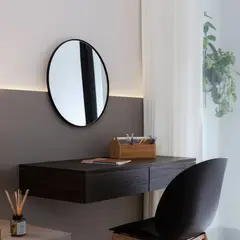 GENERICO - Escritorio Flotante MOB002 Color Plomo