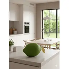 MAP DESIGN HOME - ADORNO DECORATIVO LIMÓN 25x16x17 cm