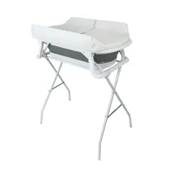 Priori - Bañera Plegable Bebé con Cambiador Priori Stand Changer Gris