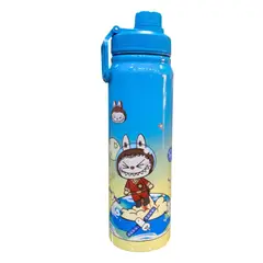 GENERICO - Toma Todo Térmico de Acero Inoxidable con Hebilla Mug 800 ml Tumbler Personal Portable