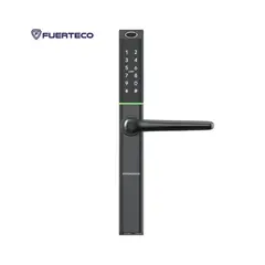 STRONGHOLD - Cerradura Digital FINA para puertas de marco de aluminio, color negro