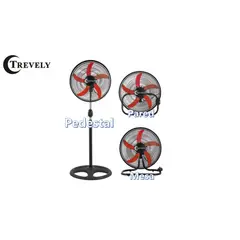 TREVELY - Ventilador 3 en 1  18" TREVELY VT-1832 - 90W - naranja