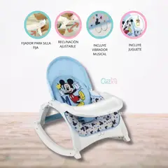 GENERICO - Silla Mecedora para Bebés «MICKEY MOUSE»