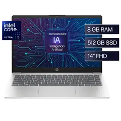 HP - Laptop HP 14-ep1002la Intel Core Ultra 5 8GB RAM 512GB SSD