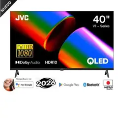 JVC - Televisor 40 FHD QLED LT-40KB758 Google TV