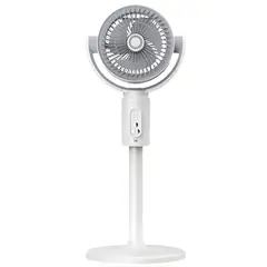 OEM - Ventilador Vertical Recargable 180° 3 Alturas 5 Velocidades con Control Remoto KS-F1