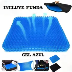 OEM - ASIENTO FLEXIBLE COJIN GEL ORTOPEDICO CONFORTABLE AUTO OFICINA CASA