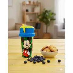 GENERICO - Vaso Snack Animales Animados Amarillo 465 ml