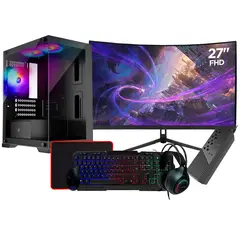 INTEL - Computadora Pc Gamer Intel CORE ULTRA 5 225 RAM 32GB SSD 1TB MONITOR 27" FULL HD