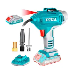 Total Tools - INFLADOR COMPRESOR AIRE AUTOS INALÁMBRICO TACLI2018 TOTAL