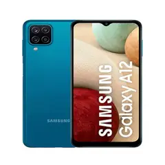 SAMSUNG - Celular SAMSUNG Galaxy A12 4GB 64GB Azul