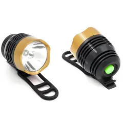 JET - Luz LED Para Moto Bicicleta Parte Delantera Multifunción Dorado