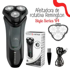 REMINGTON - Afeitadora de rotativa Remington Style Series R4
