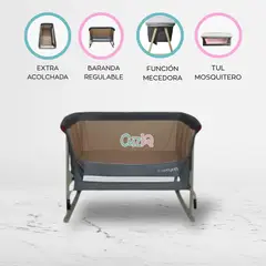 Baby Kits - Cuna Colecho BABY KITS «DREAM AND ROCK» Pink