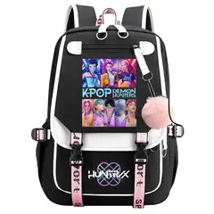 GENERICO - Mochila  Kpop Huntrix Las Guerreras K-pop Demon Hunter Blanco Mod1