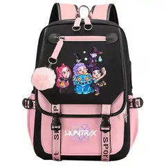 GENERICO - Mochila  Kpop Huntrix Las Guerreras K-pop Demon Hunter Rosado Mod3