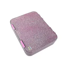 GENERICO - Taper Lunch Box para Lonchera 23x18x5cm Glitter