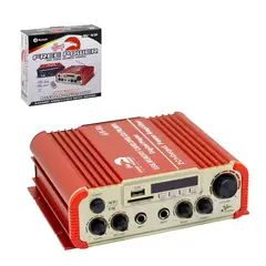 GENERICO - Mini Amplificador 180W con Bluetooth, USB, SD y FM AV-V8 HAWK FREE POWER