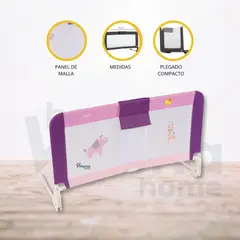 INFANTI - Baranda de Cama para Bebé «POND» Purple